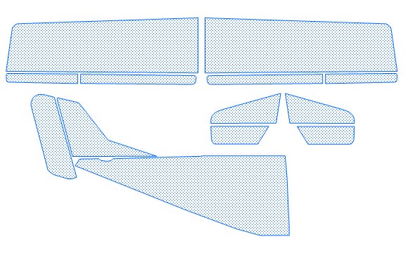 Entoilage pour X-AIR Hanuman drawing CAD